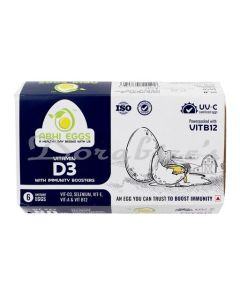 ABHI EGGS VITAMIN D3  PACK OF 6