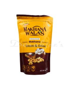 MAKHANAWALA MAKHANA ROASTED CREAM & ONION 80G