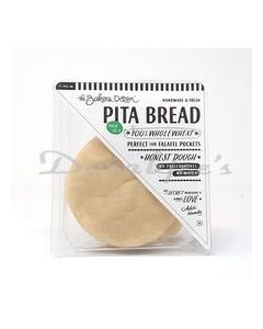 THE BAKERS DOZEN WHOLE WHEAT PITA PACK OF 4