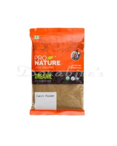 PRONATURE ORGANIC  CUMIN POWDER 100G