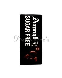 AMUL SUGAR FREE DARK CHOCOLATE 55% 150G