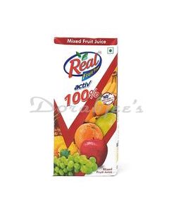 REAL ACTIVE MIX FRUIT JUICE 100% 1LT