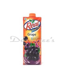 REAL GRAPE JUICE         1 LTR