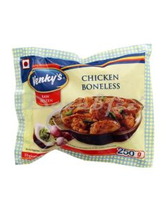 VENKYS FROZEN CHICKEN  BONELESS CHICKEN 250 G