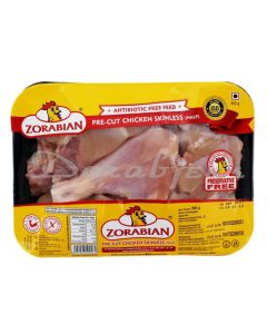 ZORAB PRE CUT CHICKEN HALF SKINLESS 500G