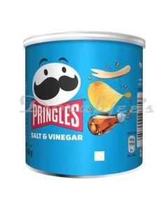 PRINGLES SALT  AND  VINEGAR  POTATO CHIPS 40 G