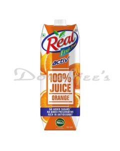 REAL ACTIVE ORANGE JUICE 100% 1LT