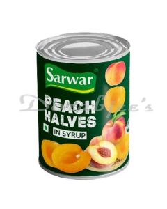 SARWAR PEACHES IN SYRUP TIN 820G