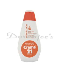 CREAM 21 BODY LOTION AQUA SOFT NORMAL SKIN 400M