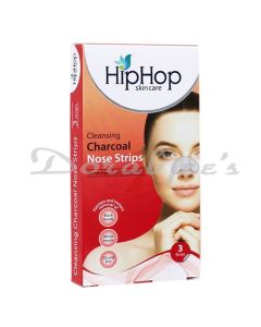 HIPHOP CLEANSING CHARCOAL NOSE WAX STRIPS 3S