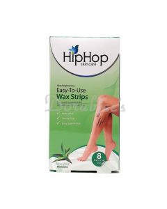 HIPHOP HAIR REMOVER EASY TO USE WAX STRIPS ALOE VERA GREEN T10