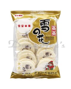 BIN BIN SNOW RICE CRACKERS 150G