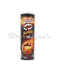 PRINGLES HOT & SPICY POTATO CHIPS 165G