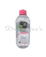 GARNIER MICELLAR CLEANSING WATER PINK BOTTLE FOR SKIN 400ML