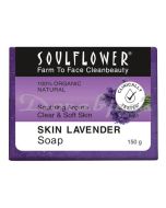 SOULFLOWER LAVENDER HANDMADE SOAP WITH REAL LAVENDER 150G